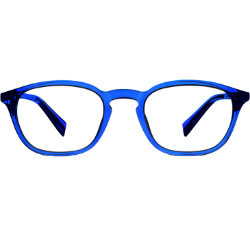 Burroughs Eyeglasses In Marina Blue For Men