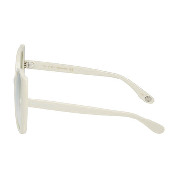 Off White Oversized Circular Sunglasses
