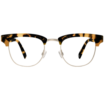 Hayes Eyeglasses In Jetblack For Men