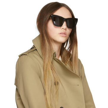 Saint Laurent Black Kate Sunglasses