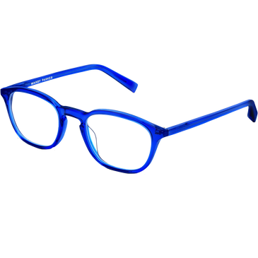 Burroughs Eyeglasses In Marina Blue For Men