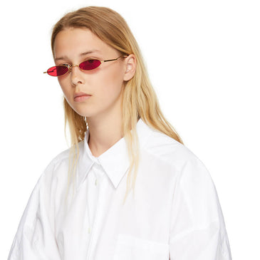 Gentle Monster Gold Red Vector Sunglasses