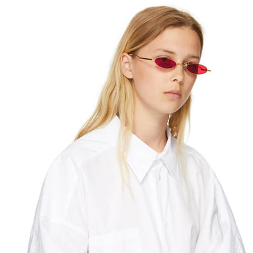 Gentle Monster Gold Red Vector Sunglasses