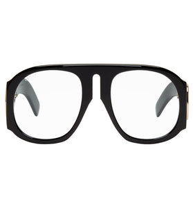 Oversized Runway Aviator Sunglasses