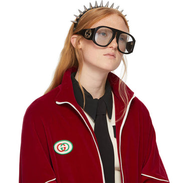 Oversized Runway Aviator Sunglasses