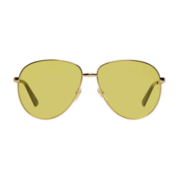 Gold Aviator Sunglasses