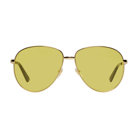 Gold Aviator Sunglasses