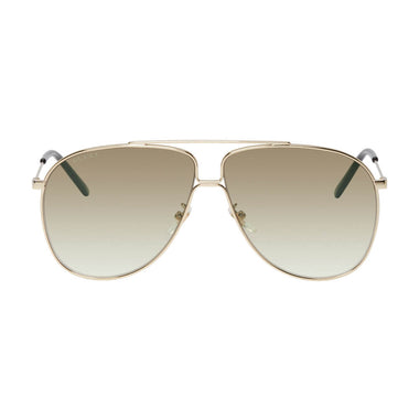 Gold Ultra Light Aviator Sunglasses