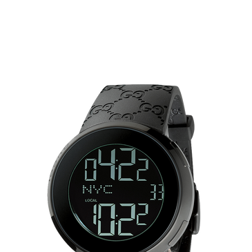 Gucci I Gucci Ion Plated Digital Mens Watch