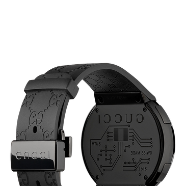 Gucci I Gucci Ion Plated Digital Mens Watch