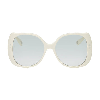 Off White Oversized Circular Sunglasses