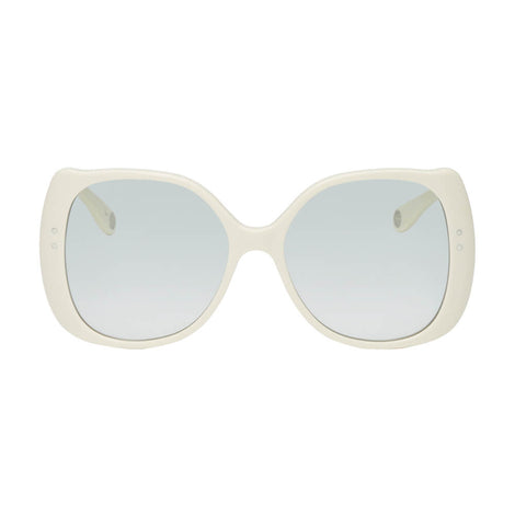 Off White Oversized Circular Sunglasses