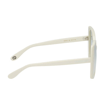 Off White Oversized Circular Sunglasses