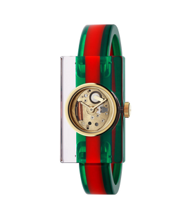 Gucci Plexiglass Fashion Ladies Watch