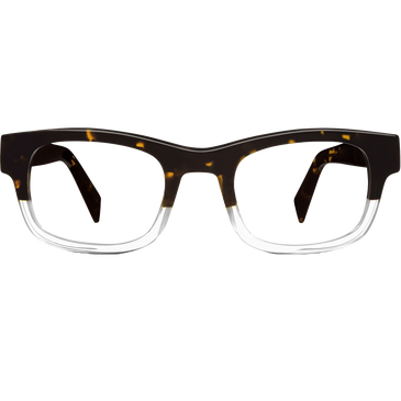 Huxley Eyeglasses In Jet Black For Men