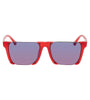 Marcelo Burlon County Of Milan Red Linda Farrow Edition Cut Out Sunglasses