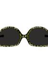 Martine Rose Green Black Mykita Edition Leopards Sos Sunglasses