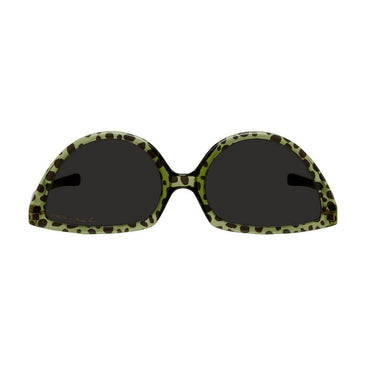 Martine Rose Green Black Mykita Edition Leopards Sos Sunglasses