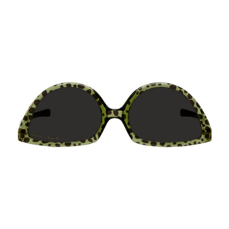 Martine Rose Green Black Mykita Edition Leopards Sos Sunglasses