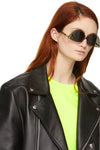 Martine Rose Green Black Mykita Edition Leopards Sos Sunglasses