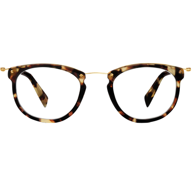 Moriarty Eyeglasses In Burnt Lemon Tortoise For Men