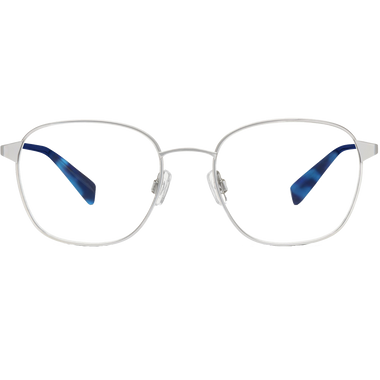 Nesbit Eyeglasses In Jet Silver For Men