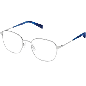 Nesbit Eyeglasses In Jet Silver For Men