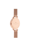 Olivia Burton Glasshouse Rose Gold Plated Mesh Ladies Watch