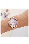 Olivia Burton Glasshouse Rose Gold Plated Mesh Ladies Watch