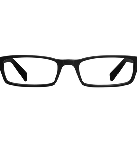 Sibley Eyeglasses In Jet Black For Men