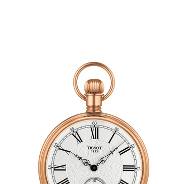Tissot Lepine Rose Gold Tone Mechanical Pocket Watch