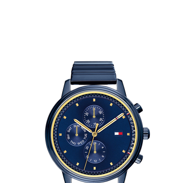 Tommy Hilfiger Blue Ion Plated Ladies Watch
