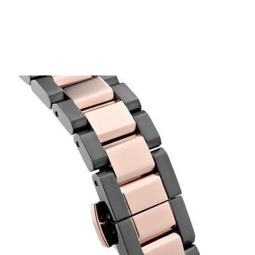 Vivienne Westwood Montagu Black And Rose Gold Tone Ladies Watch